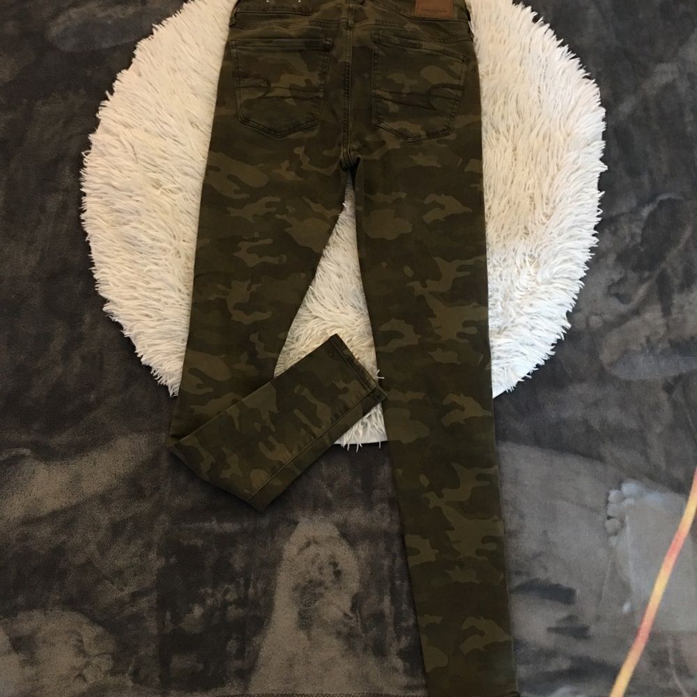 American‎ Eagle 🦅 Camo Jeg Jeans #camo - Picture 2 of 6